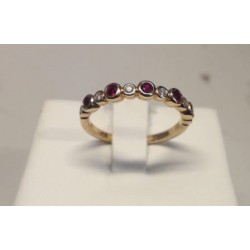 Bague Or 750/1000 Rubis OR...
